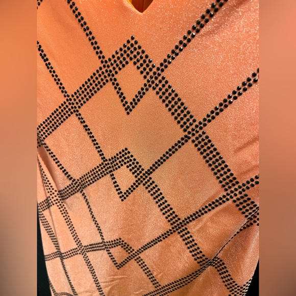 Bright Neon Orange Mini Dress New with Tag - Picture 4 of 4